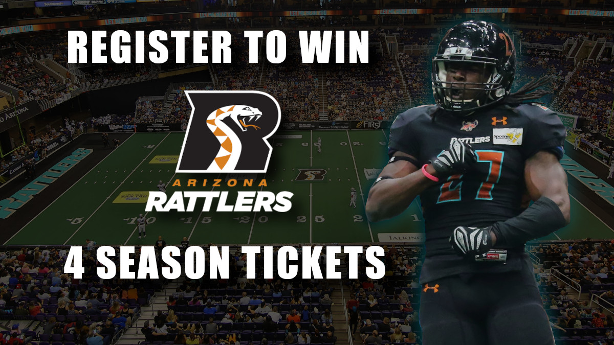 Win 4 Season Tickets Arizona Rattlers